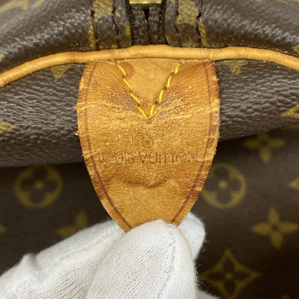 Louis Vuitton Monogram Keepall 55 Boston Bag M41424 Brown Men's and Women's - Picture 5 of 13